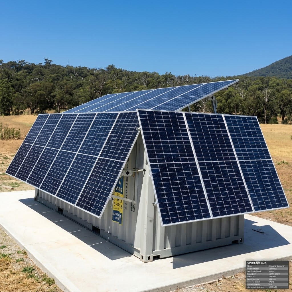 PVT (Photovoltaic & Photothermal) Smart Cultivation Container