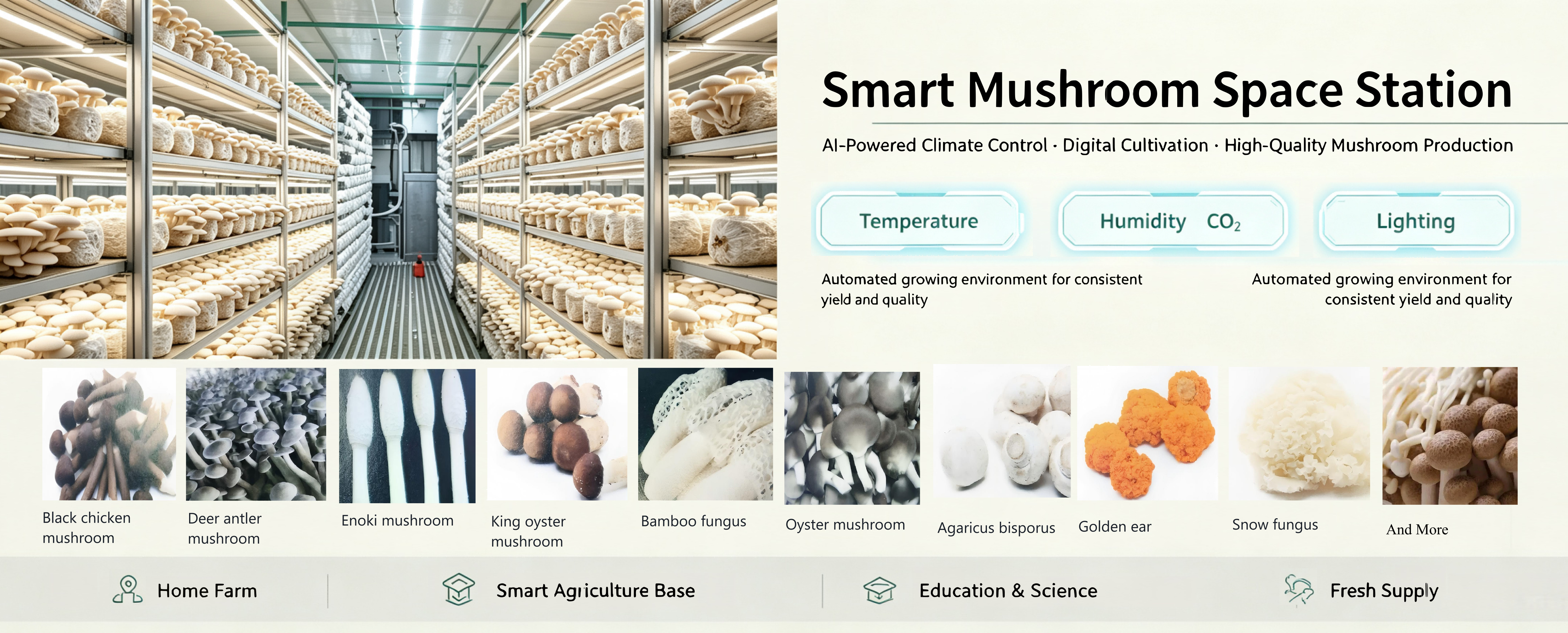 Smart Mushroom Space Station
